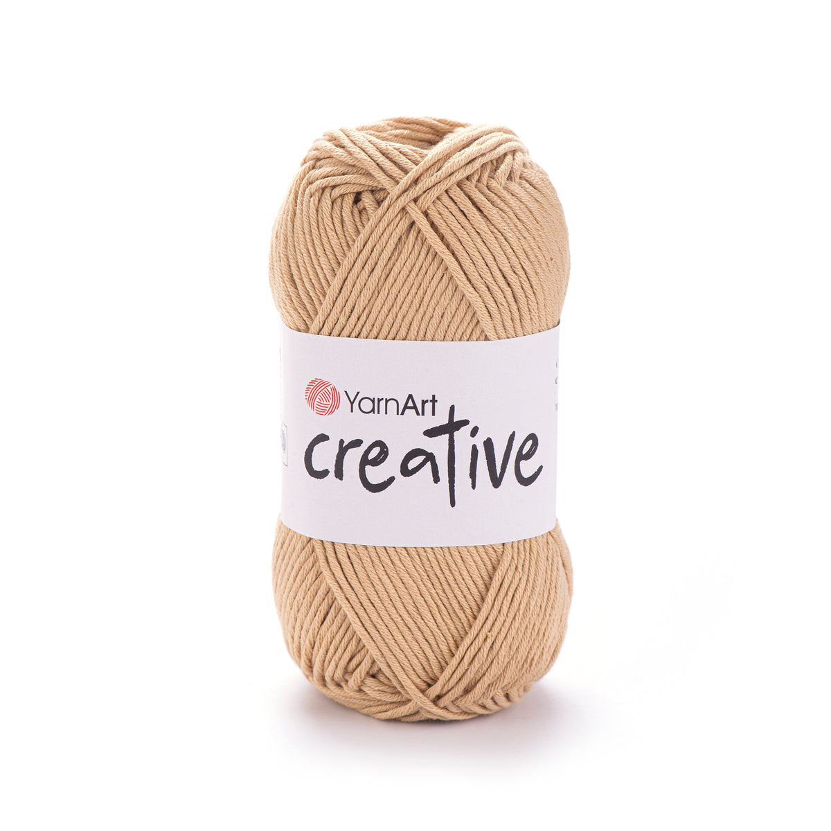 YarnArt Creative 233 Café au lait – fil pur coton mat