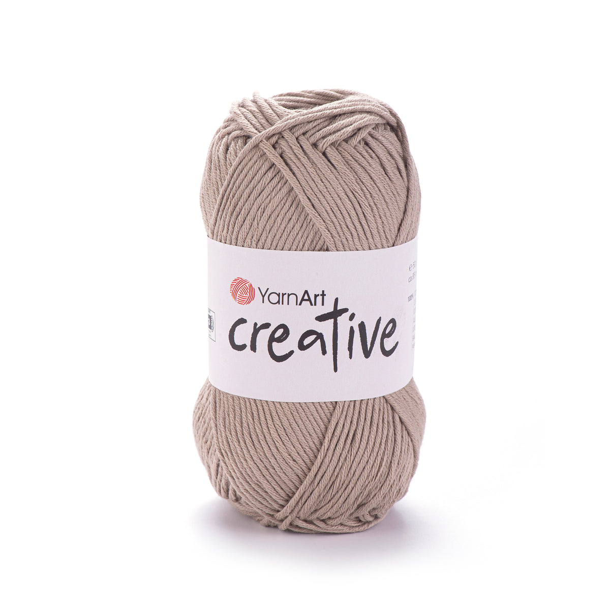 YarnArt Creative 234 Vison – fil pur coton mat