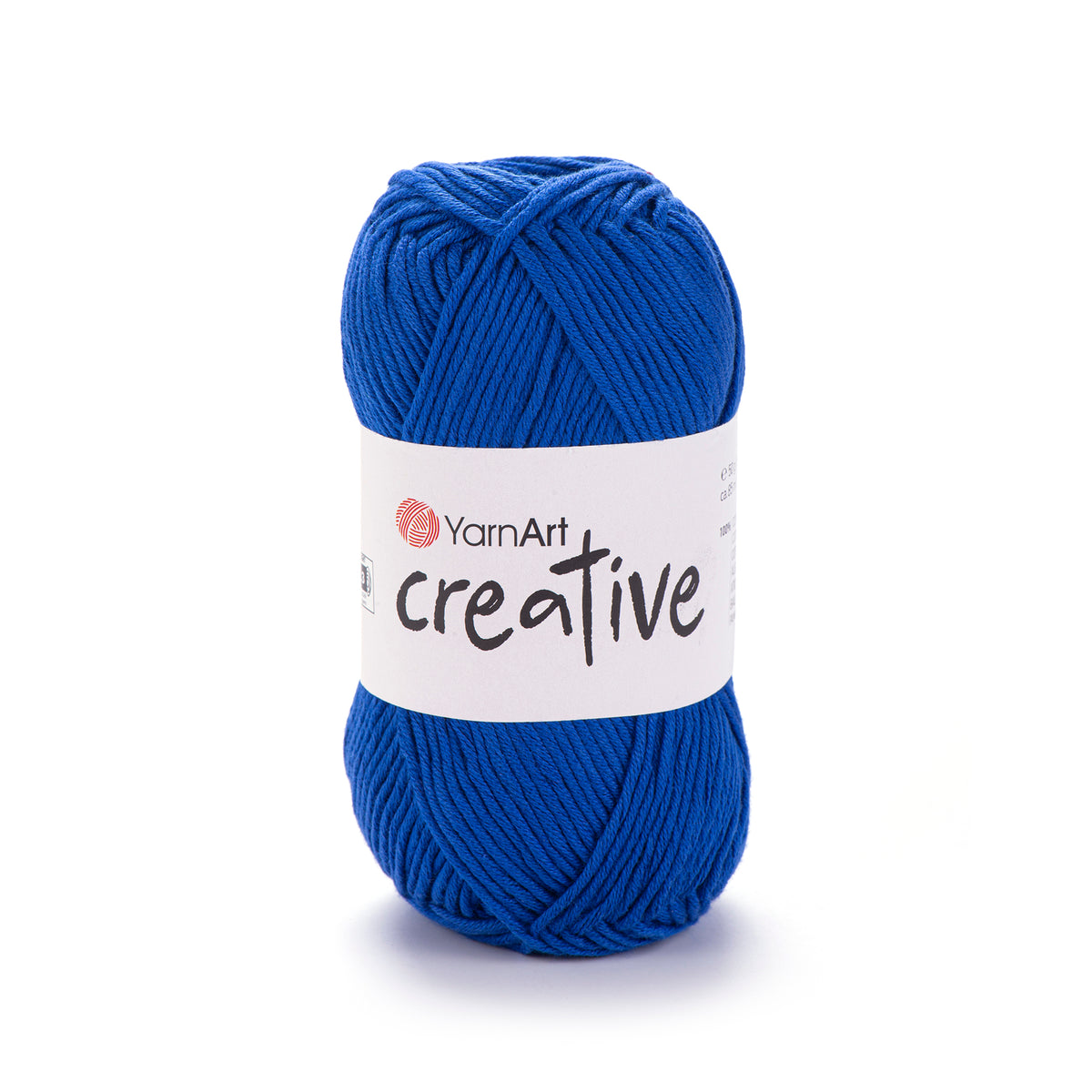 YarnArt Creative 240 Bleu roi – fil pur coton mat
