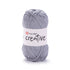 YarnArt Creative 244 Bleu acier – fil pur coton mat