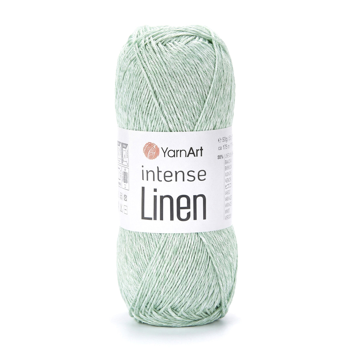 YarnArt Intense Linen 4124 Seafoam – linen viscose yarn
