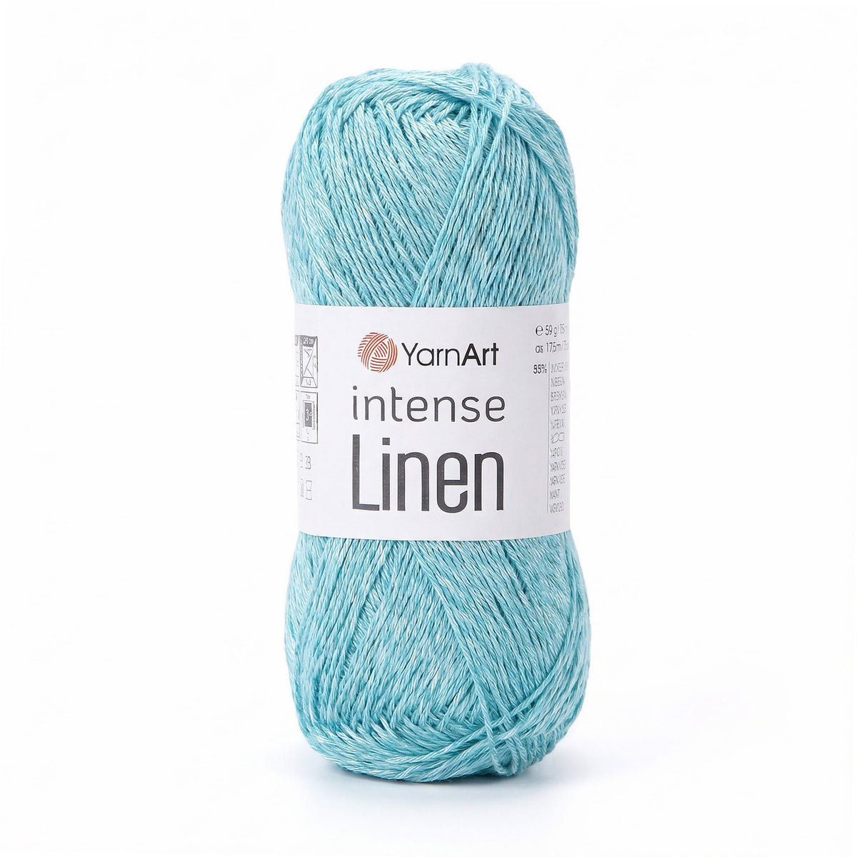YarnArt Intense Linen 4130 Aqua – linen viscose yarn