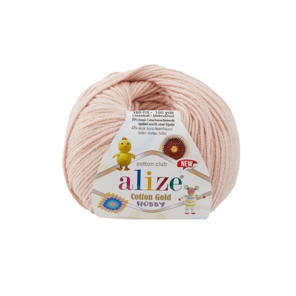 Alize Cotton Gold Hobby 161 Powder – cotton acrylic yarn