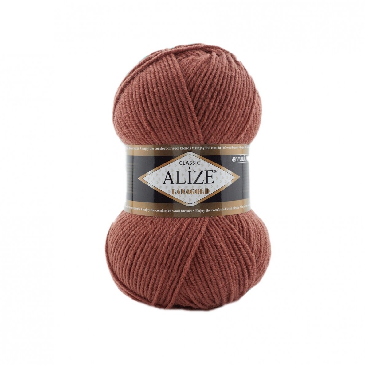 Alize Lanagold Classic 565 Тёмно-розовый – шерсть с акрилом