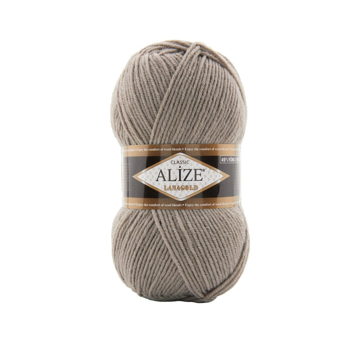 Alize Lanagold Classic 990 Мокко – шерсть с акрилом