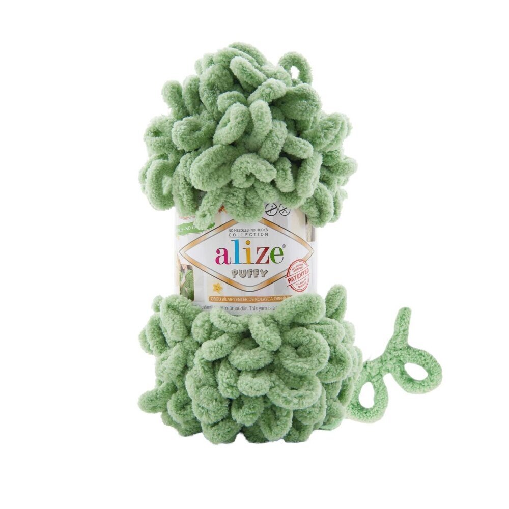 Alize Puffy 299 Salvijas – dzija ar cilpām