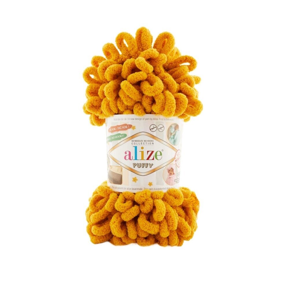 Alize Puffy 14 Mandarīnu – dzija ar cilpām