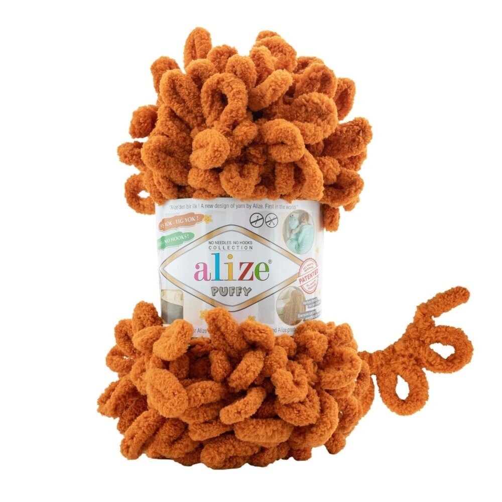 Alize Puffy 234 Rūsas – dzija ar cilpām