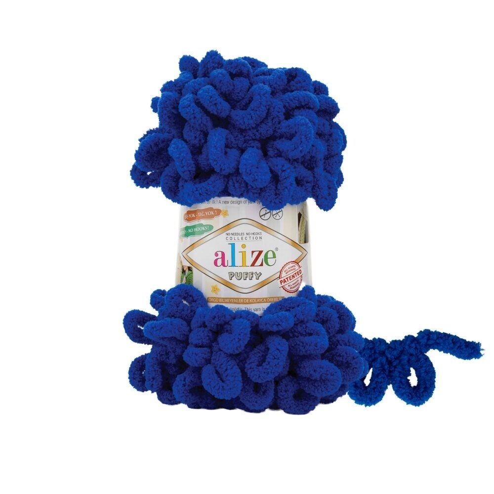 Alize Puffy 984 Safīra – dzija ar cilpām