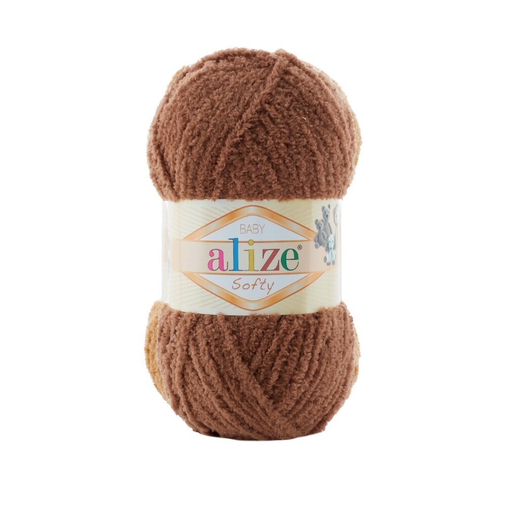 Alize Softy Baby 321 Cacao – fil peluche bébé