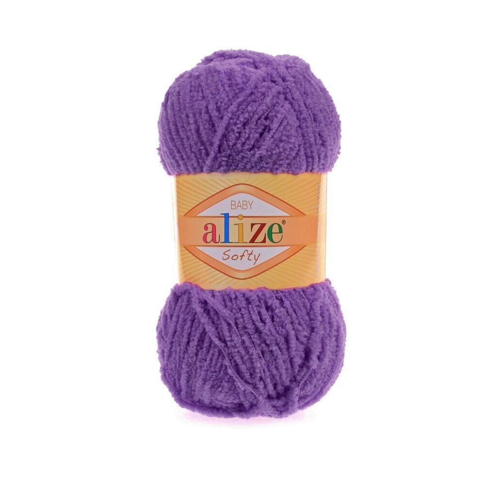 Alize Softy Baby 44 Pourpre – fil peluche bébé
