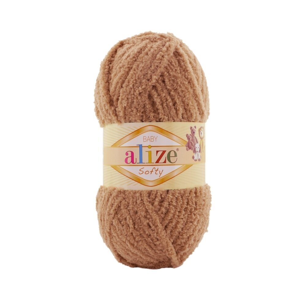 Alize Softy Baby 261 Cannelle – fil peluche bébé