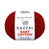 Gazzal Baby Cotton 3439 Kirsipunane – puuvilla-akrüülist beebilõng