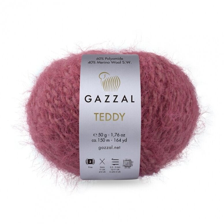 Gazzal Teddy 2 Dusty Rose (6549)