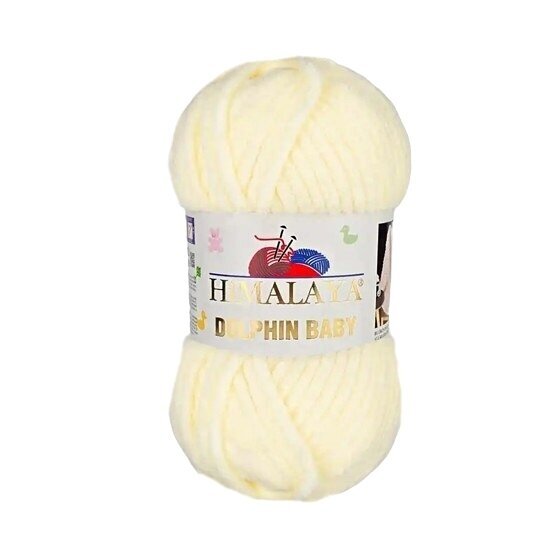 Himalaya Dolphin Baby 80375 Vanilla – plush chenille yarn