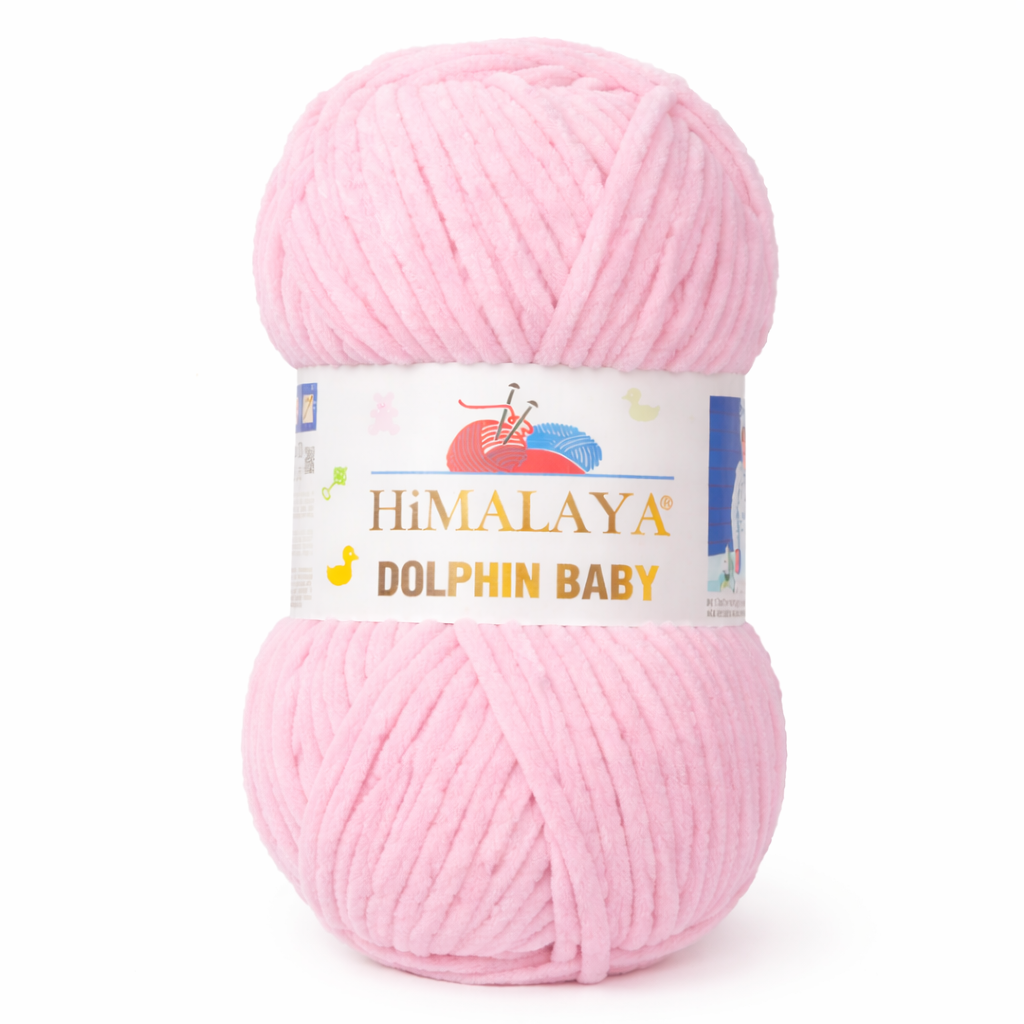 Himalaya Dolphin Baby 80303 Baby Pink – plush chenille yarn