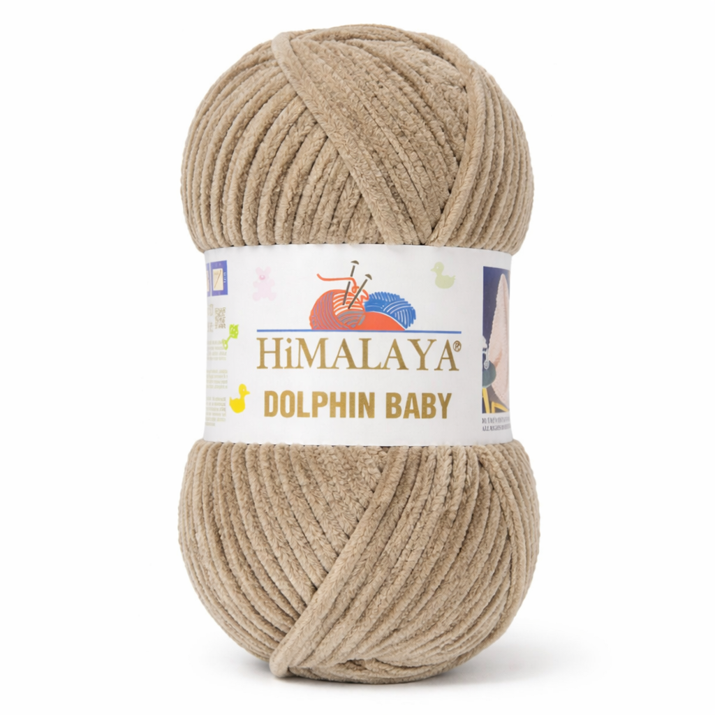Himalaya Dolphin Baby 80376 Mink – plush chenille yarn