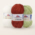 HiMALAYA Dolphin Baby chenille yarn – Off White, Brick and Sage