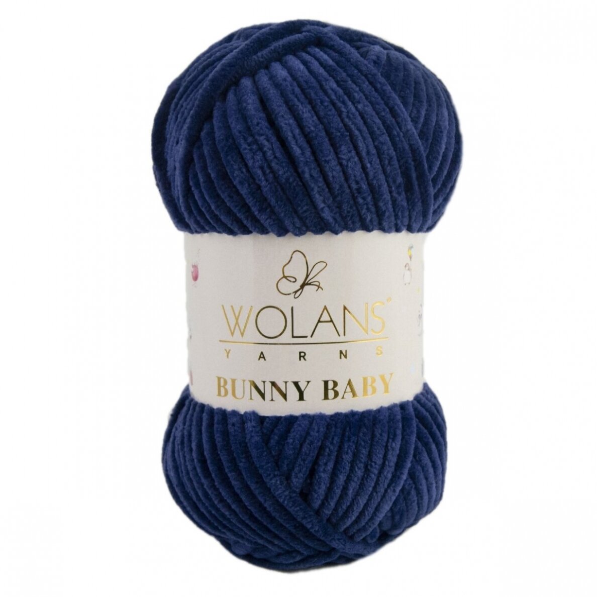 Wolans Bunny Baby 100-17 Tumši zila – šenila dzija