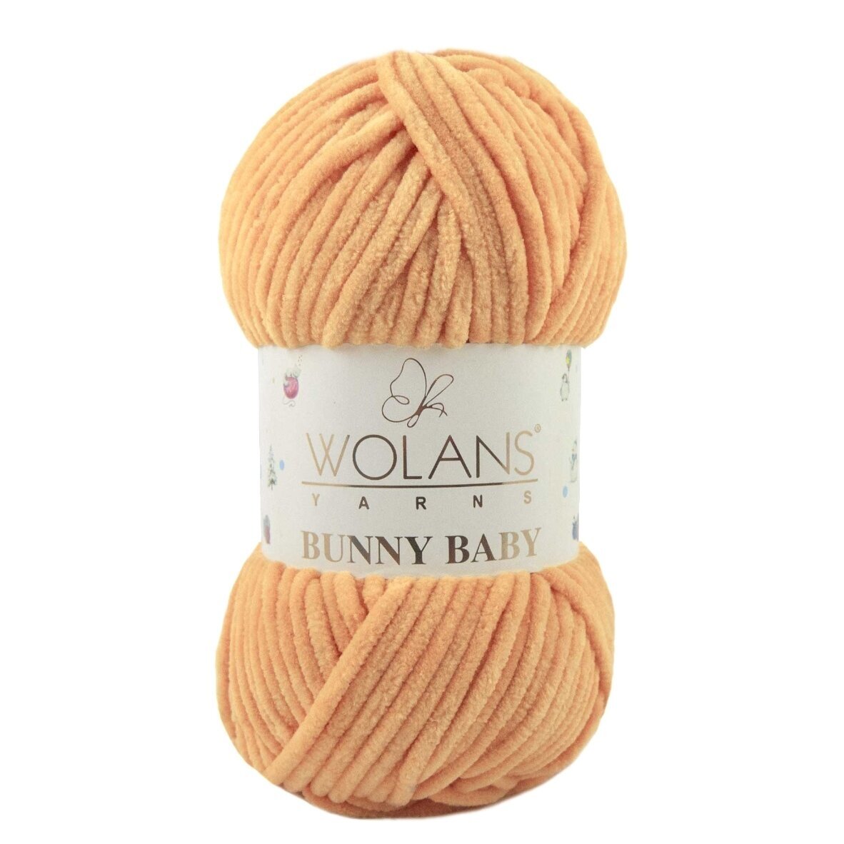 Wolans Bunny Baby 100-39 Persiku – šenila dzija