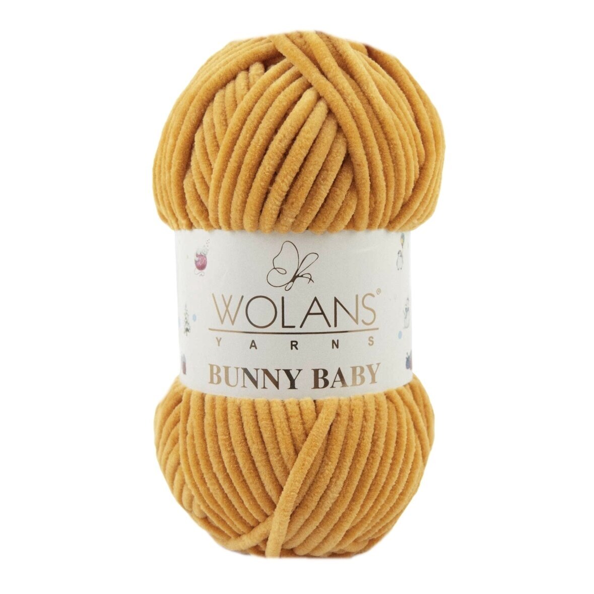 Wolans Bunny Baby 100-37 Sinepju – šenila dzija