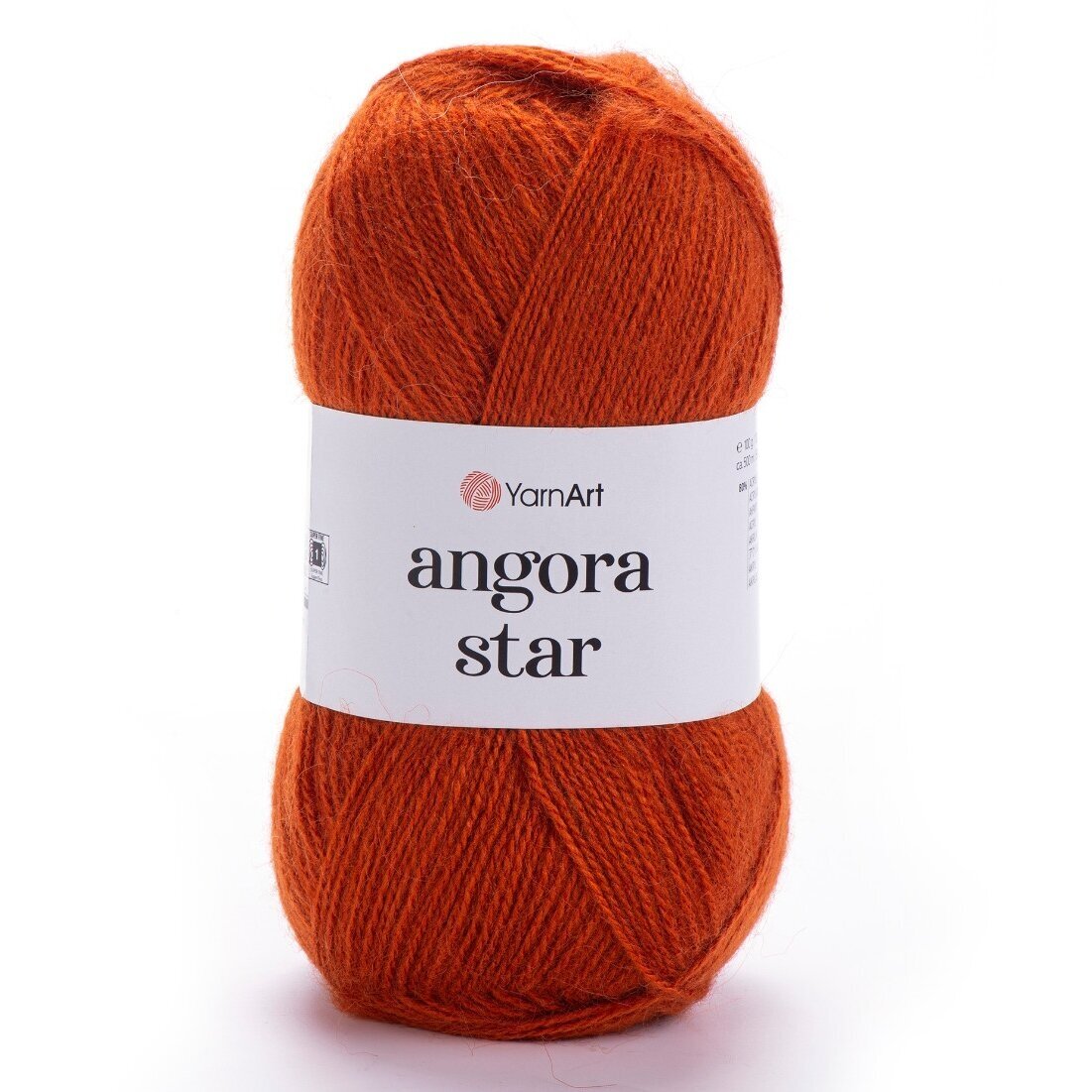 YarnArt Angora Star 3027 Ржавый – пушистая пряжа из акрила с шерстью