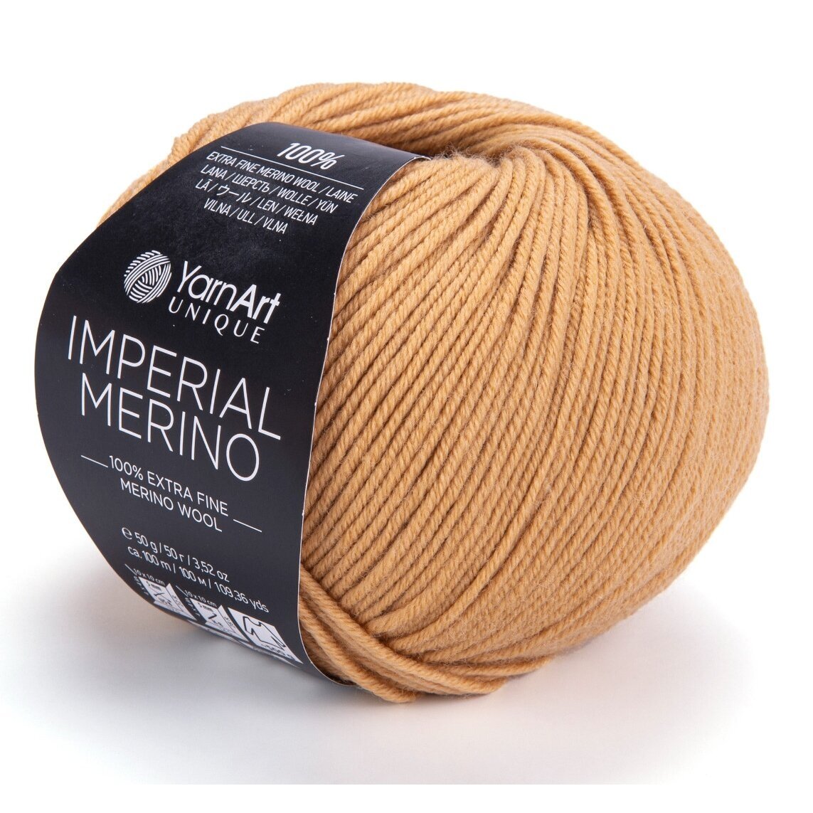 YarnArt Imperial Merino 3308 Kamieļa – merino vilnas dzija