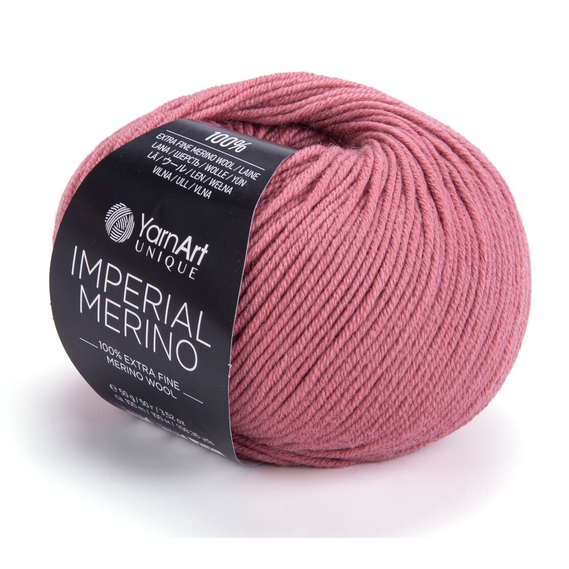 YarnArt Imperial Merino 3315 Rožu – merino vilnas dzija