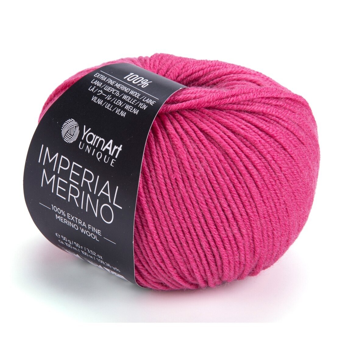 YarnArt Imperial Merino 3318 Madženta – merino vilnas dzija