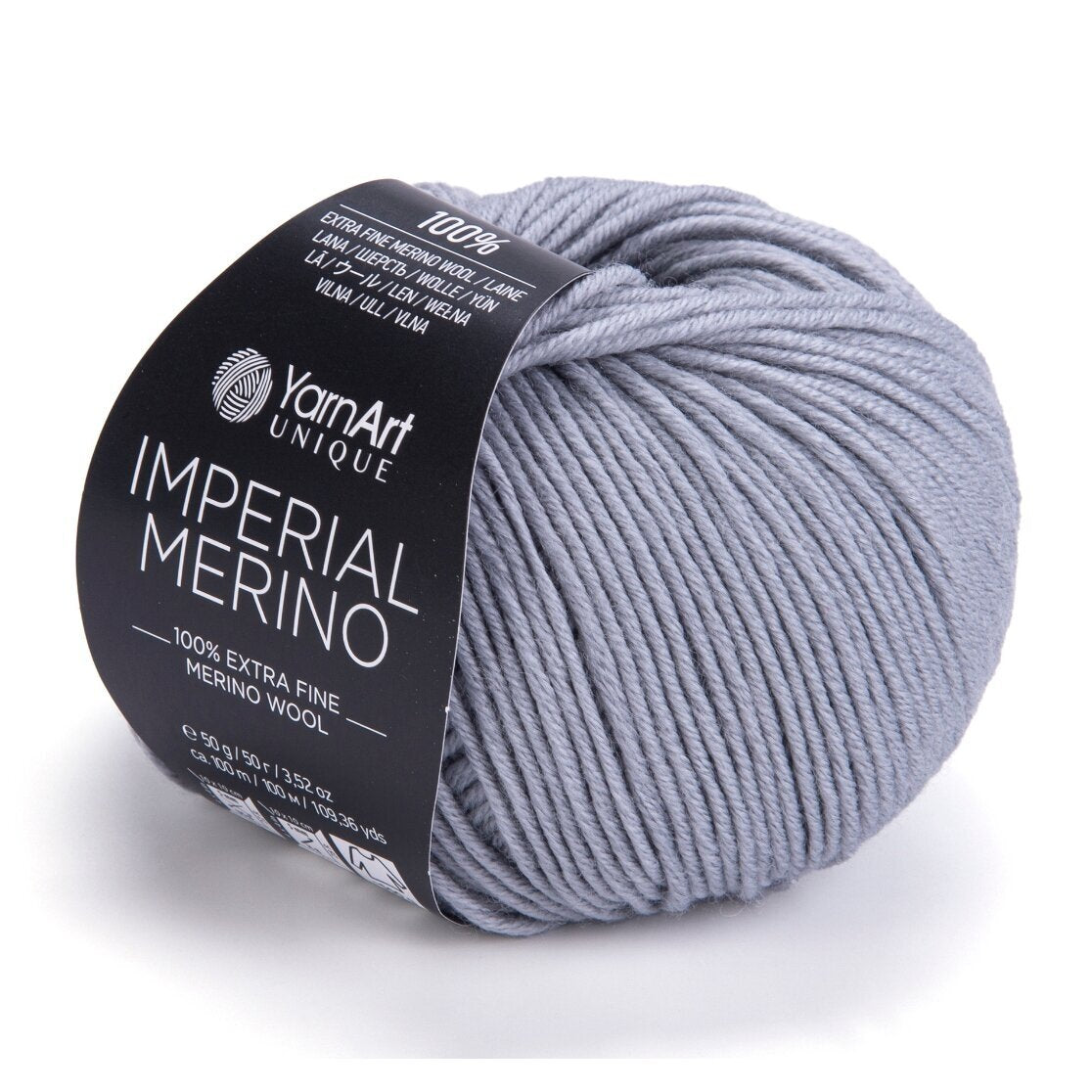 YarnArt Imperial Merino 3337 Tērauda zila – merino vilnas dzija