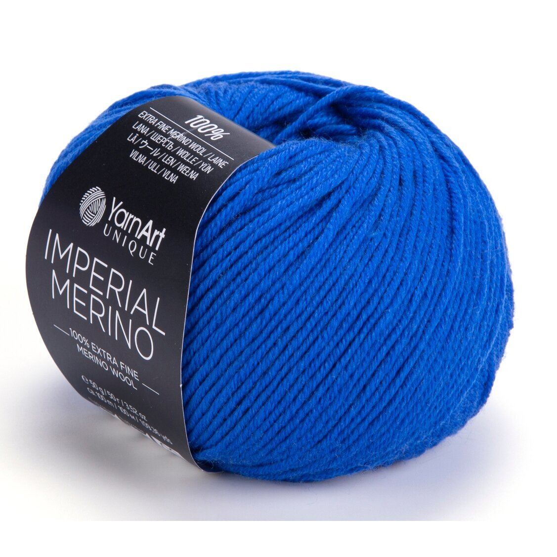 YarnArt Imperial Merino 3342 Karaliski zila – merino vilnas dzija