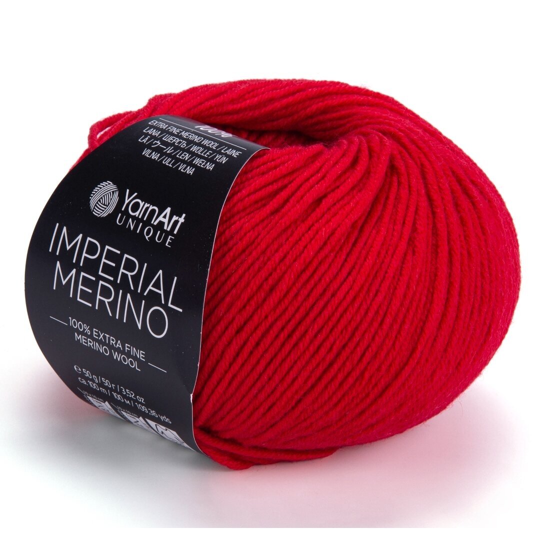 YarnArt Imperial Merino 3345 Ķiršu – merino vilnas dzija
