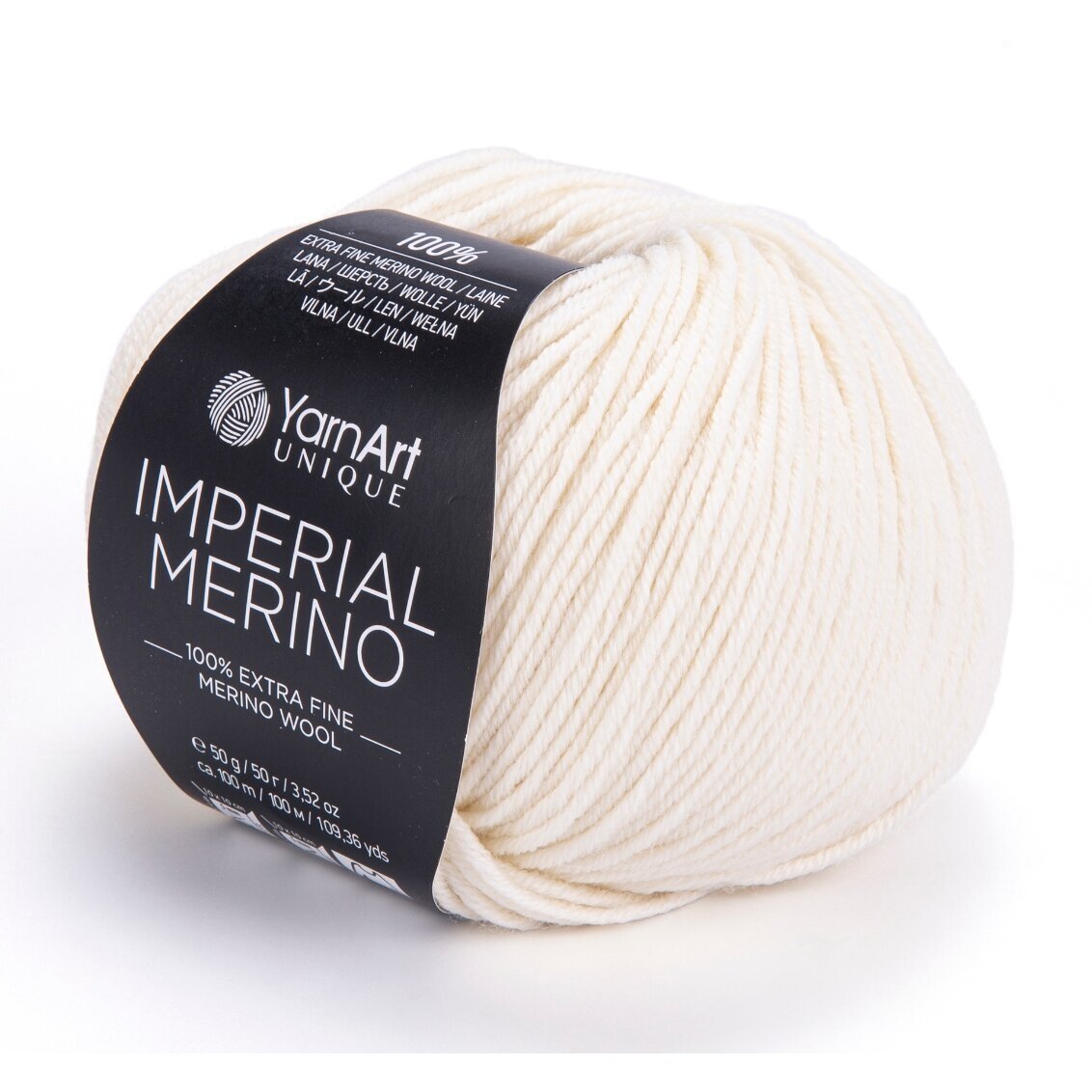 YarnArt Imperial Merino 3303 Ziloņkaula – merino vilnas dzija