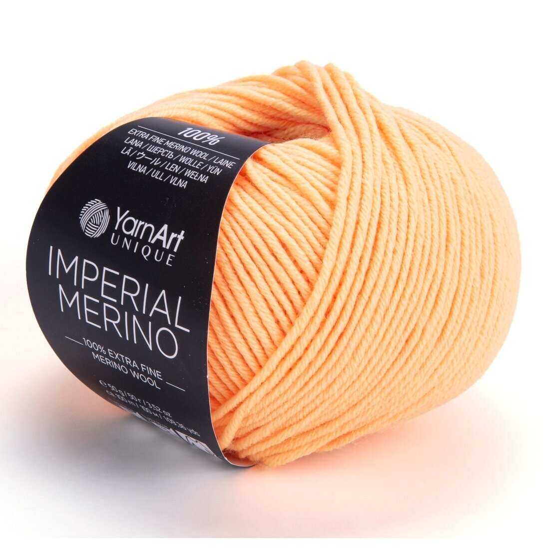 YarnArt Imperial Merino 3317 Aprikožu – merino vilnas dzija