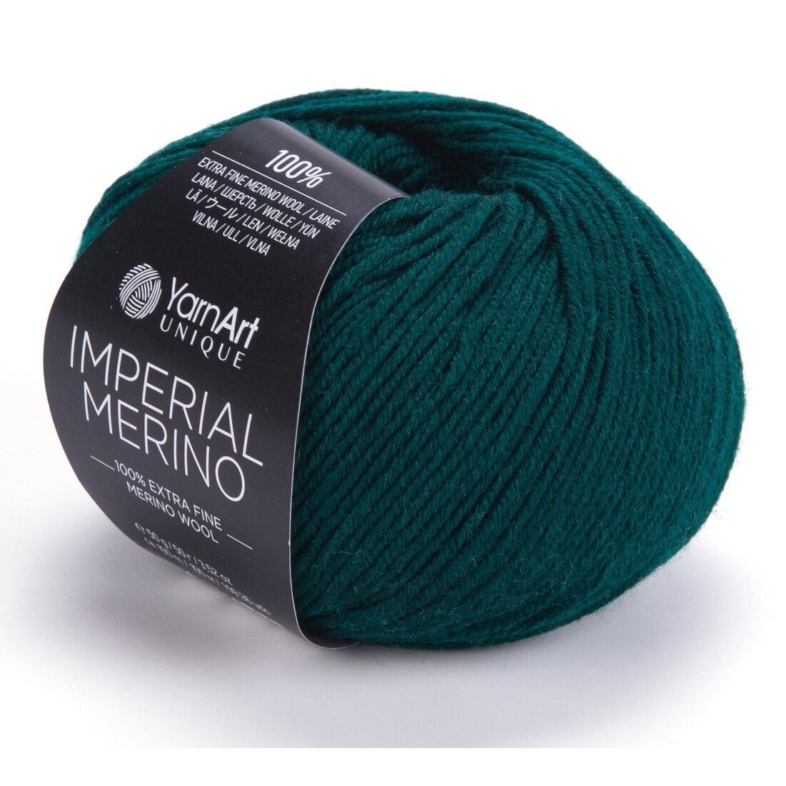 YarnArt Imperial Merino 3335 Tumši zilganzaļa – merino vilnas dzija