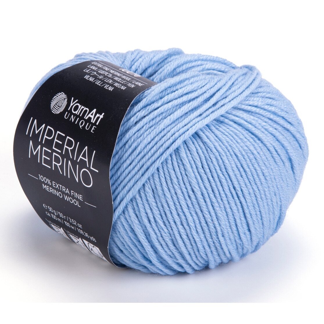 YarnArt Imperial Merino 3340 Zilgani violeta – merino vilnas dzija