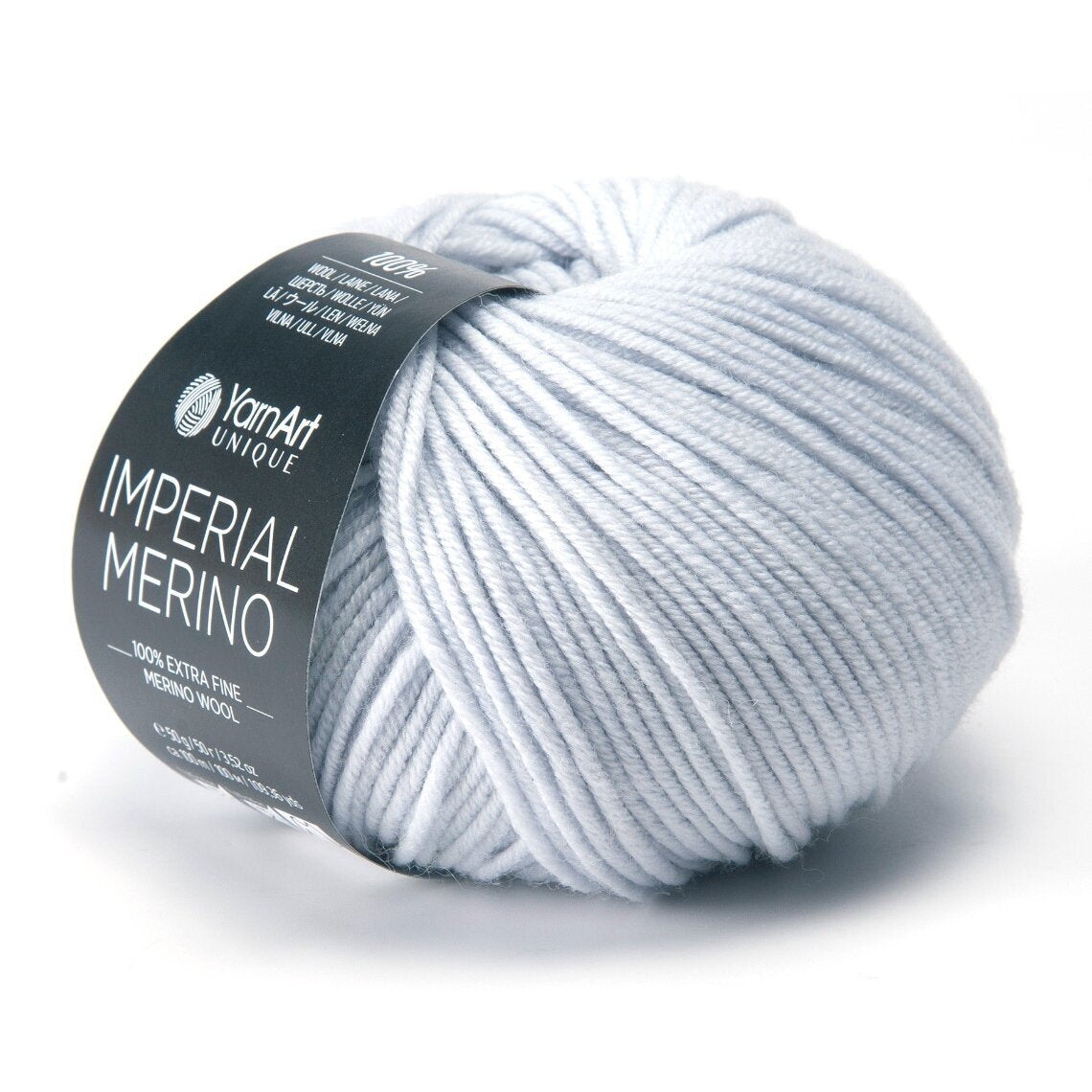 YarnArt Imperial Merino 3346 Gaiši pelēka – merino vilnas dzija