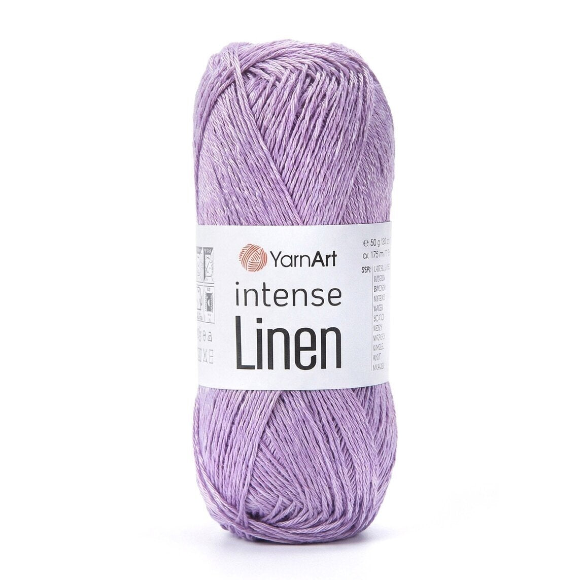 YarnArt Intense Linen 4111 Lilac – linen viscose yarn