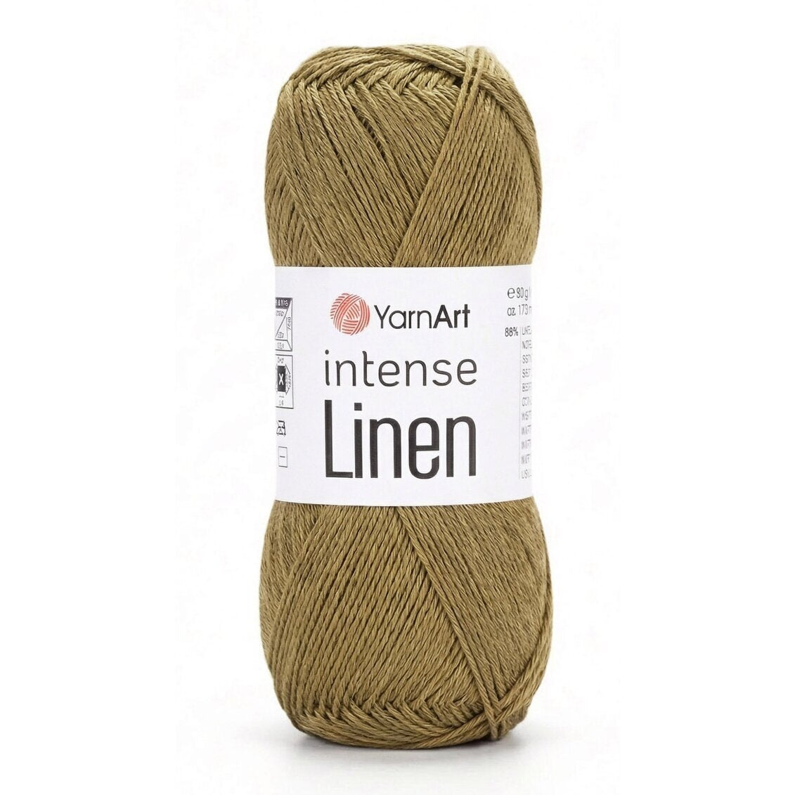 YarnArt Intense Linen 4120 Tobacco – linen viscose yarn