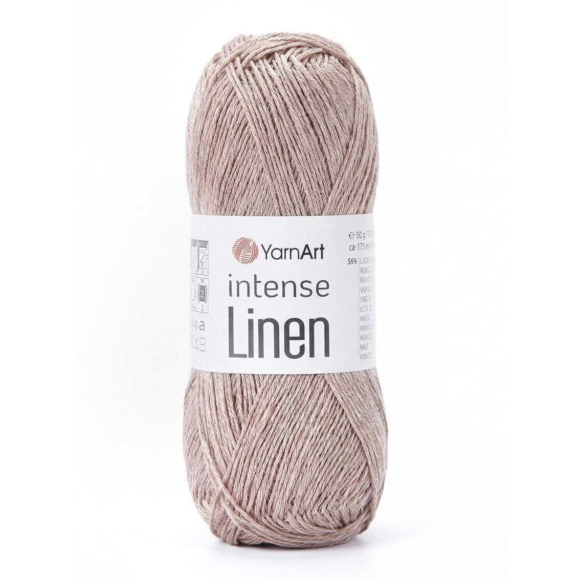 YarnArt Intense Linen 4103 Stone – linen viscose yarn