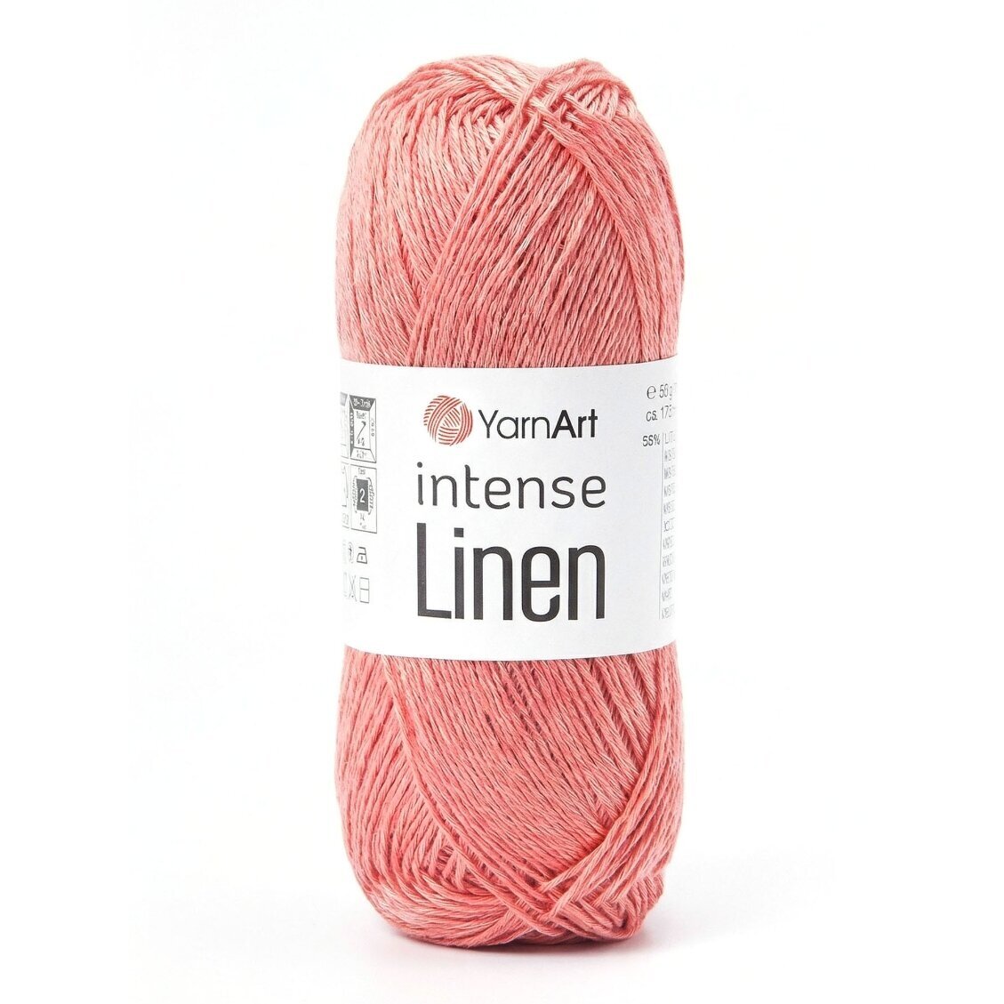 YarnArt Intense Linen 4106 Salmon – linen viscose yarn