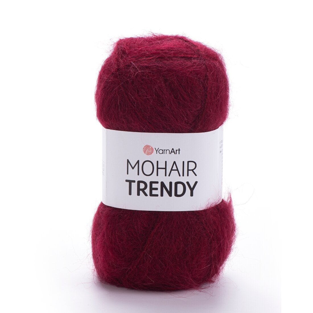 YarnArt Mohair Trendy 109 Dark Burgundy – mohair acrylic yarn