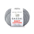 Gazzal Baby Cotton 3430 Hall – puuvilla-akrüülist beebilõng