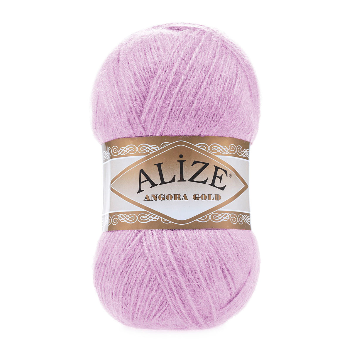 Alize Angora Gold 27 Alyvinė – pūkuoti akrilo ir vilnos siūlai