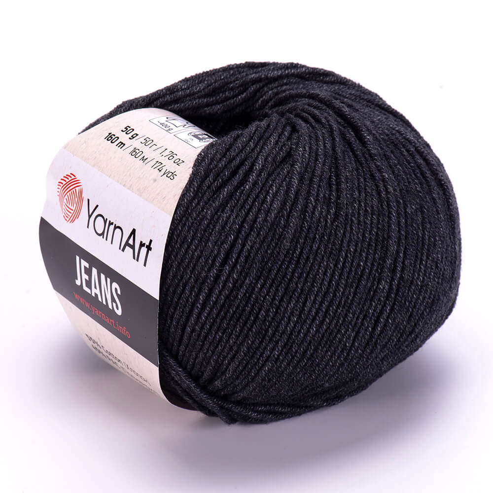 YarnArt Jeans 28 Глубокий тёмно-синий – хлопковая пряжа для амигуруми
