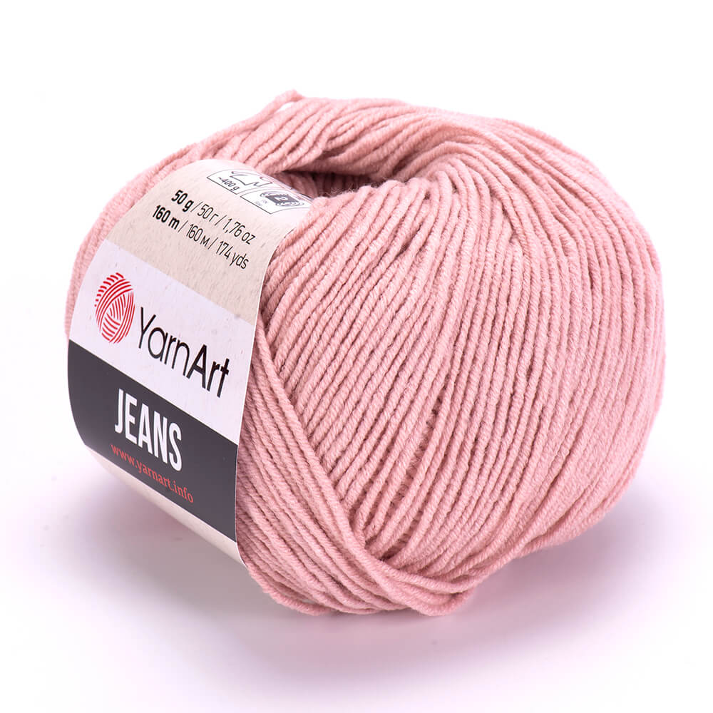YarnArt Jeans 83 Светло-розовый – хлопковая пряжа для амигуруми