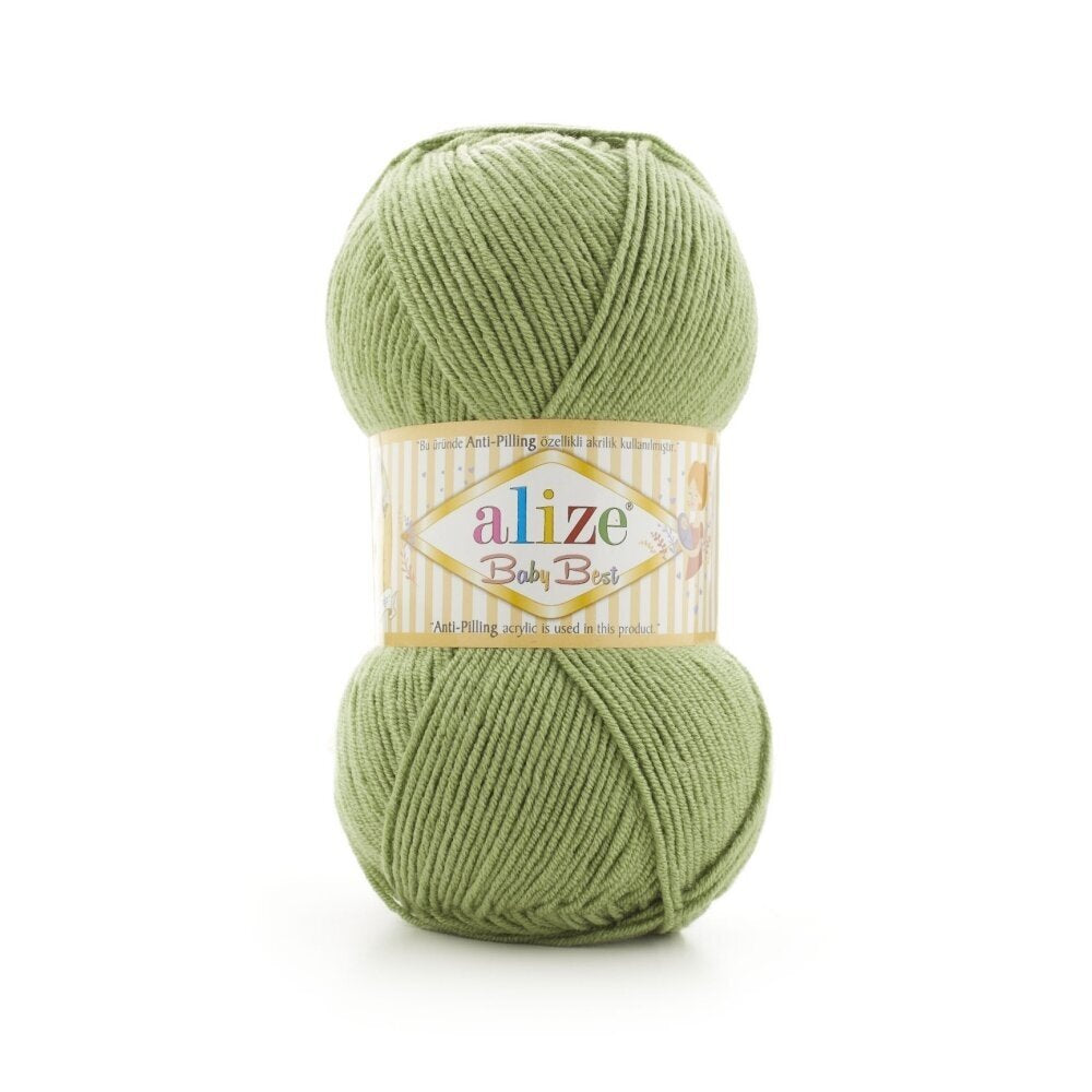 Alize Baby Best 485 Roheline – bambusega beebilõng