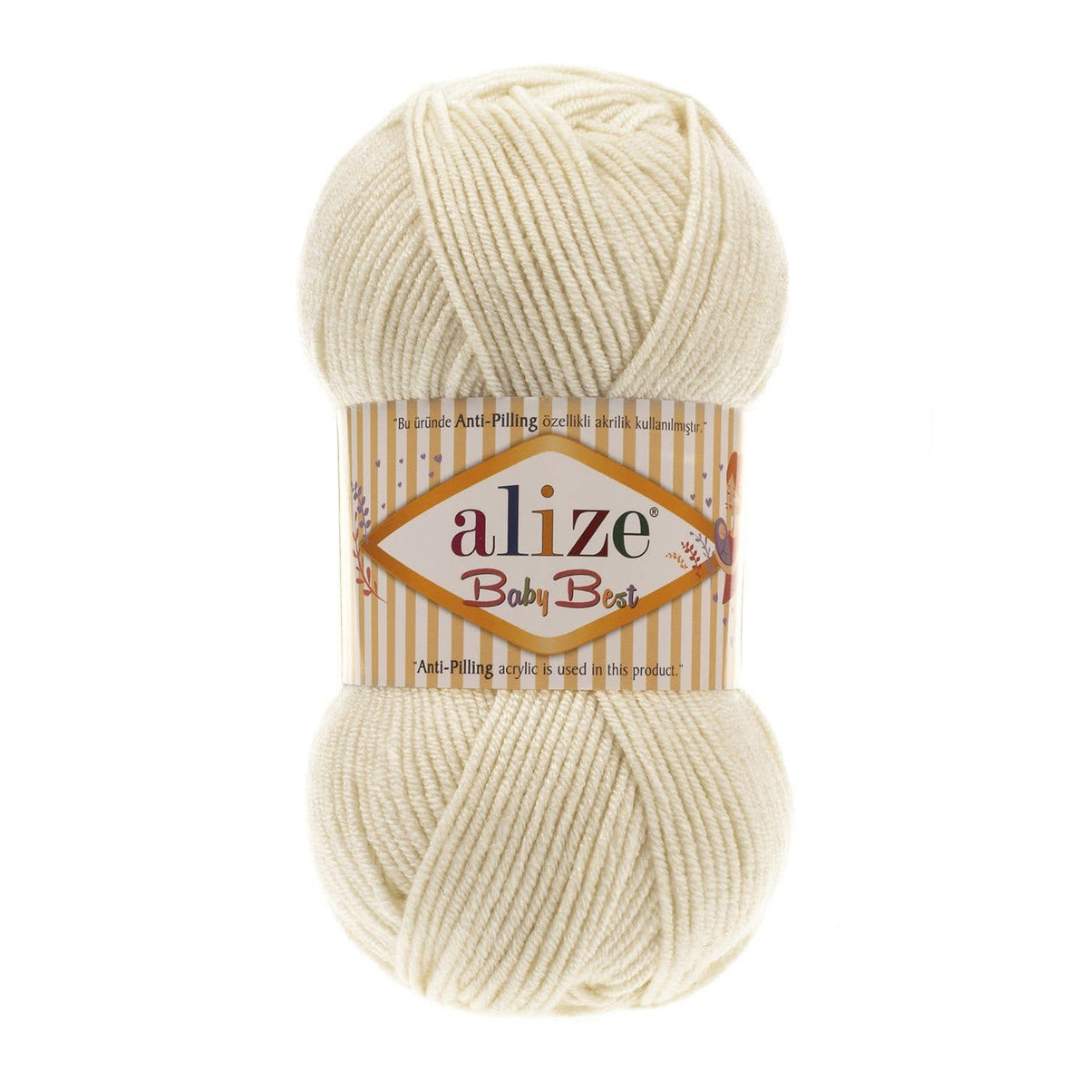Alize Baby Best 62 Kreemjas – bambusega beebilõng