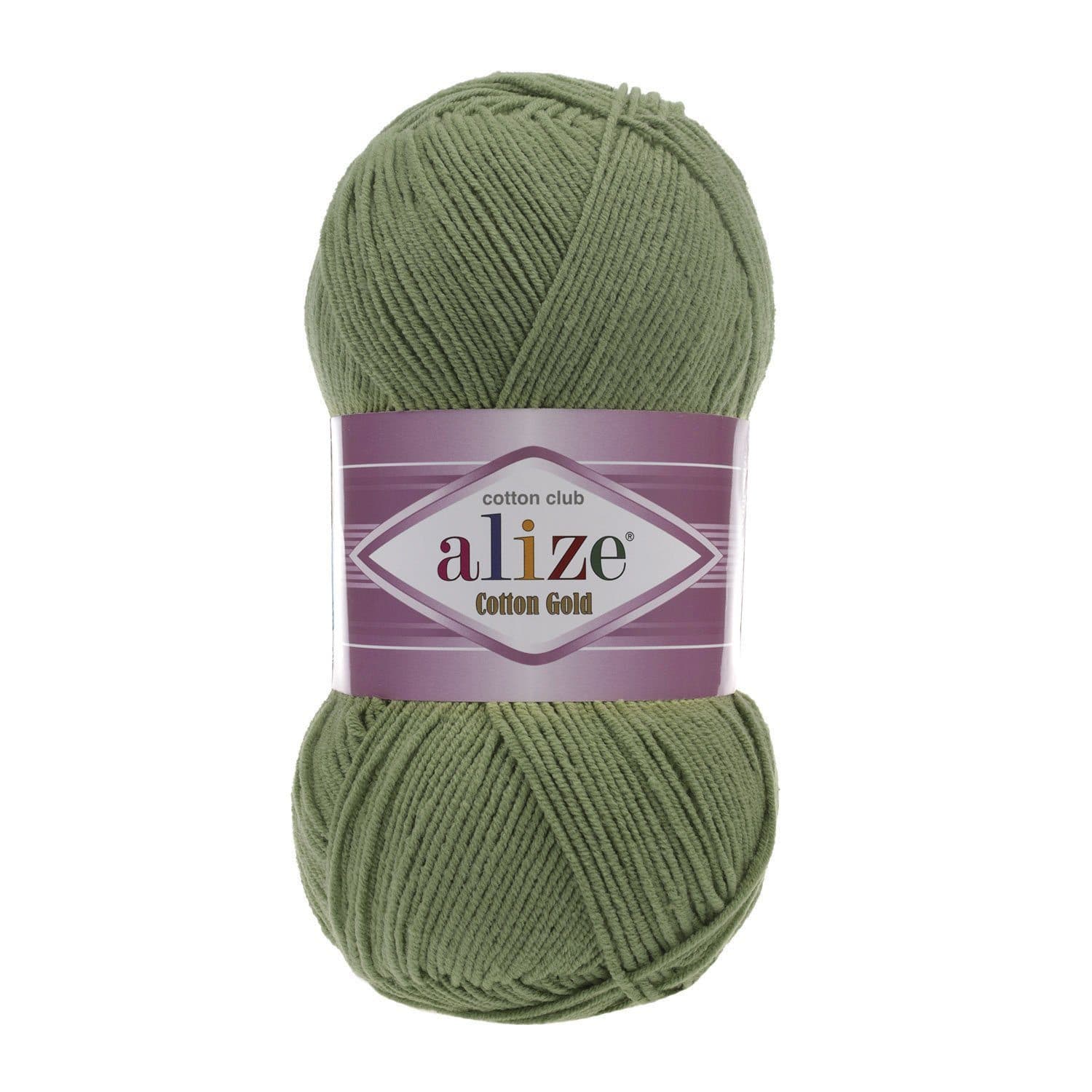 Alize Cotton Gold Cotton Gold Green (485)