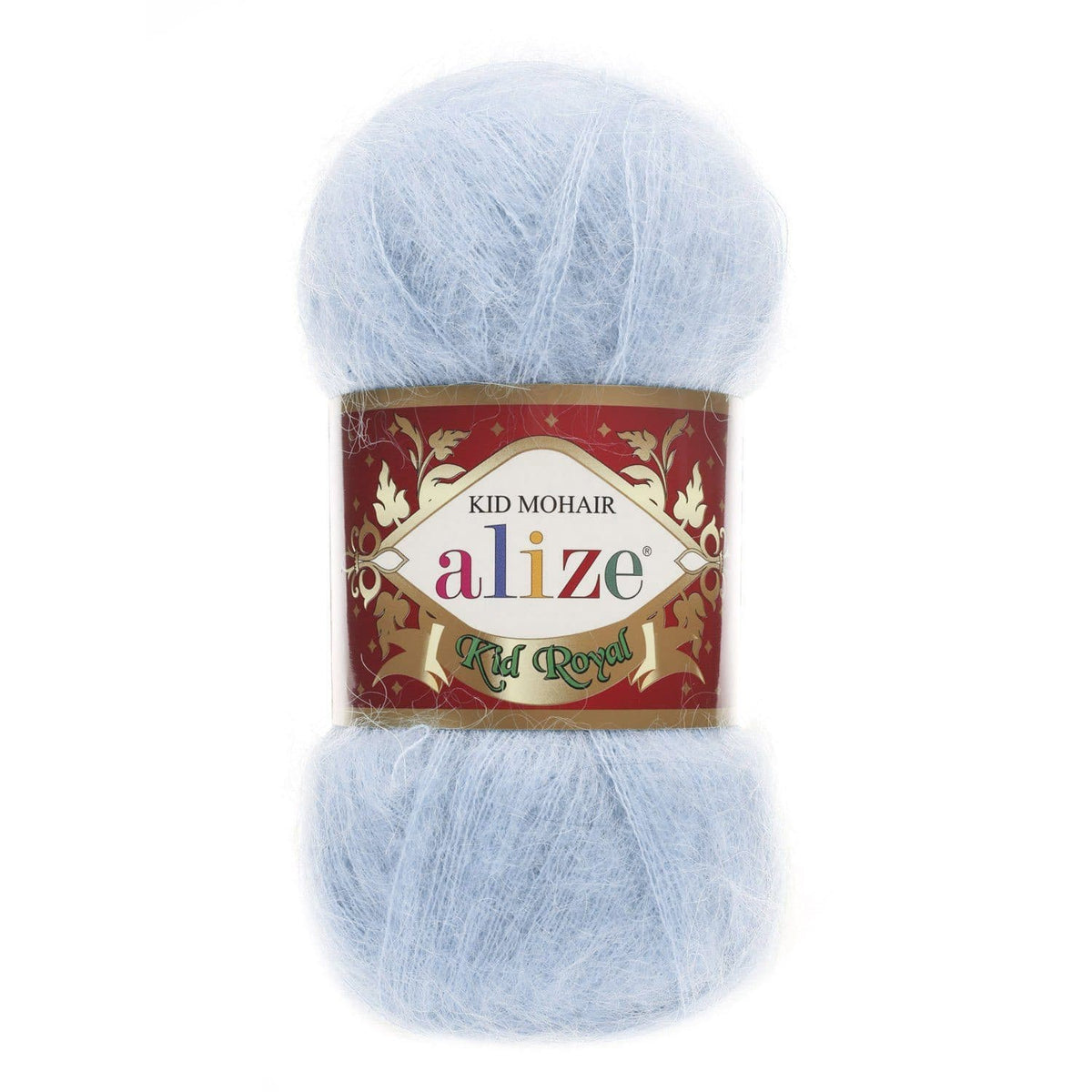 Alize Kid Royal 50 183 Bleu poudré – fil kid mohair fin